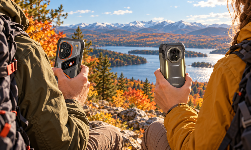 Built for the Wild: Blackview XPLORE 6 & XPLORE 2 Satellite for Autumn and Winter Adventures